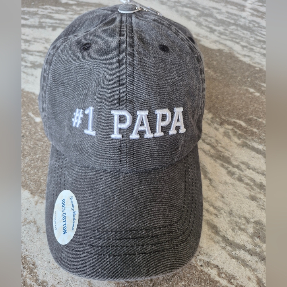Tommy Bahama  '#1 PAPA' Ball Cap Hat NEW